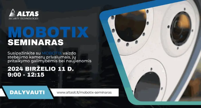 Mobotix, ALTAS IT, Mobotix Flash, vaizdo kameros, video kameros